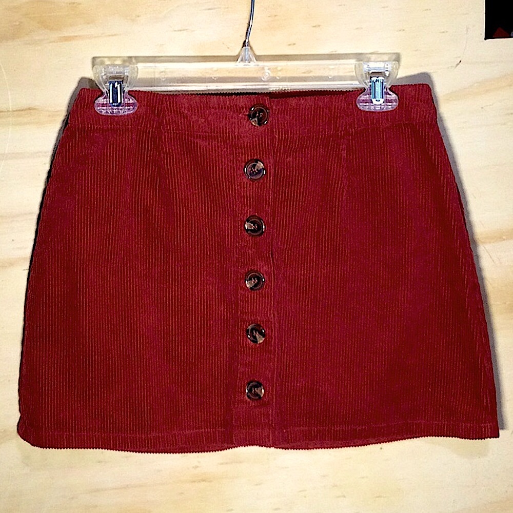 Courderoy mini skirt